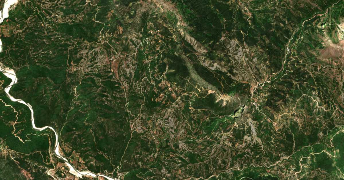 Mapa por satélite de Argýrion