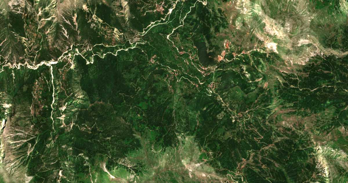 Mapa por satélite de Vasiládes