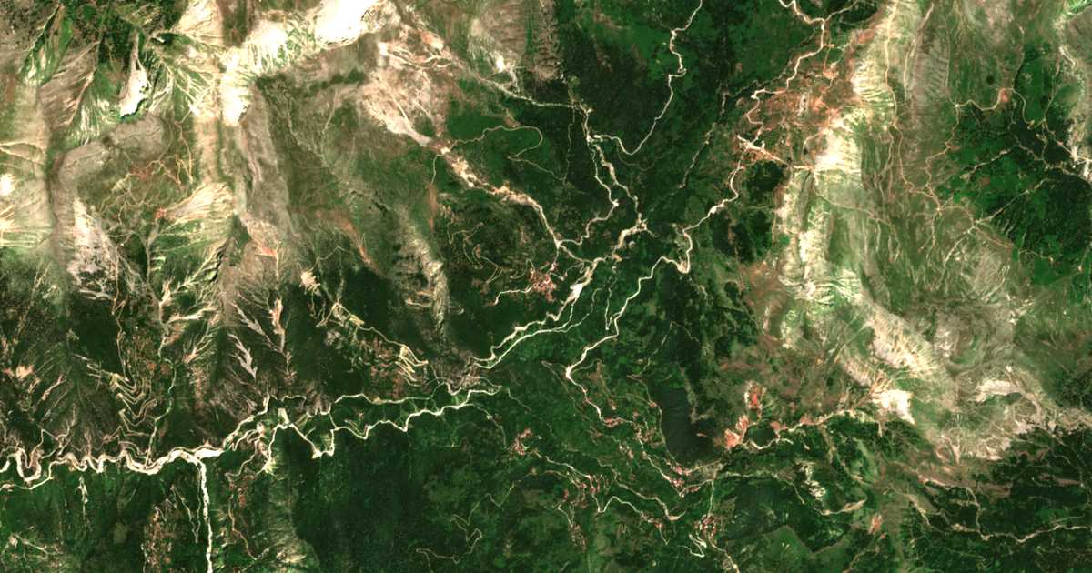 Mapa por satélite de Vlásion