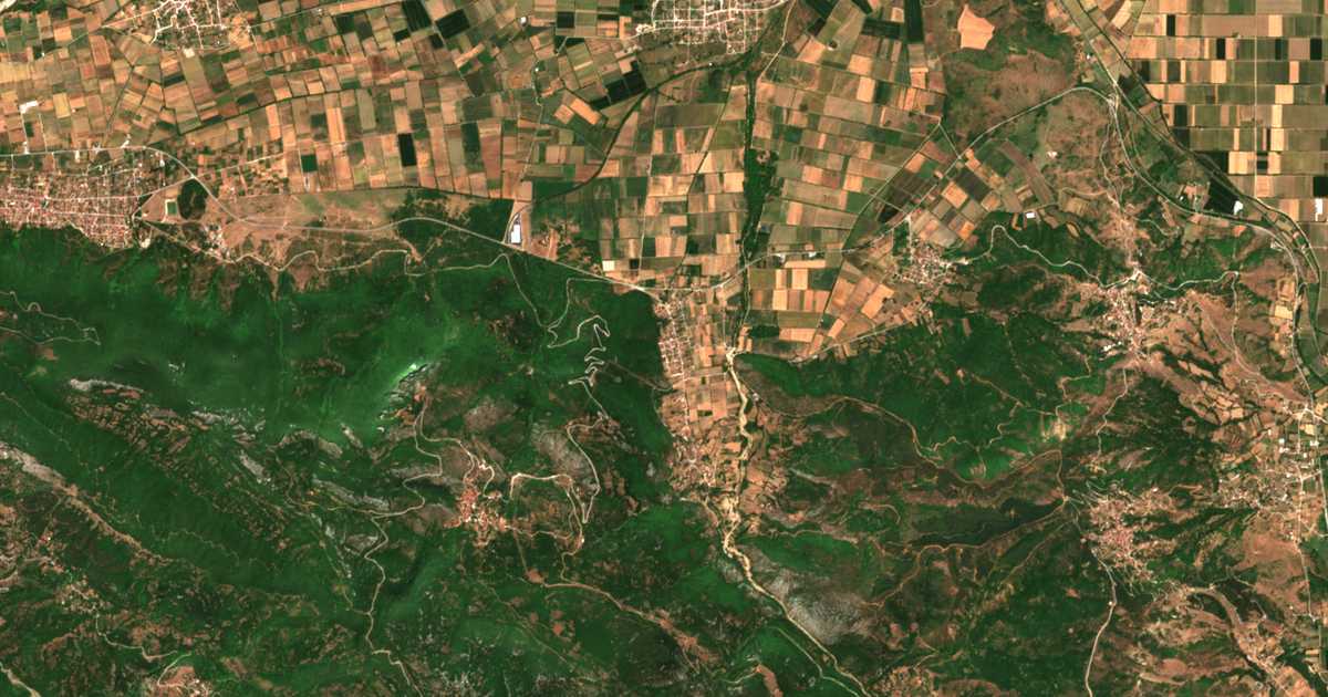Mapa por satélite de Kappás