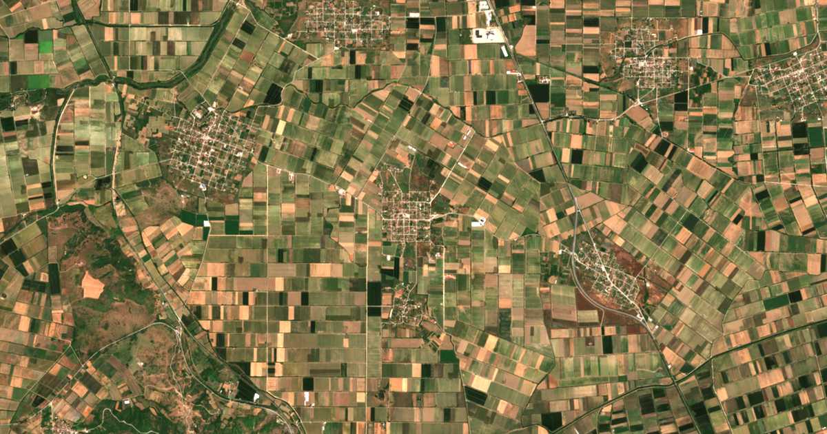 Mapa por satélite de Kranéa