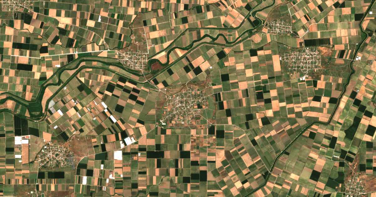 Mapa por satélite de Pedinón
