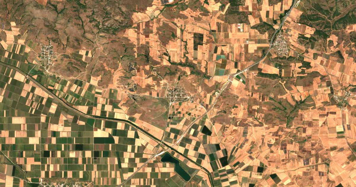 Mapa por satélite de Sykéai