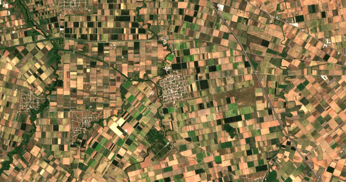 Mapa por satélite de Karpochórion