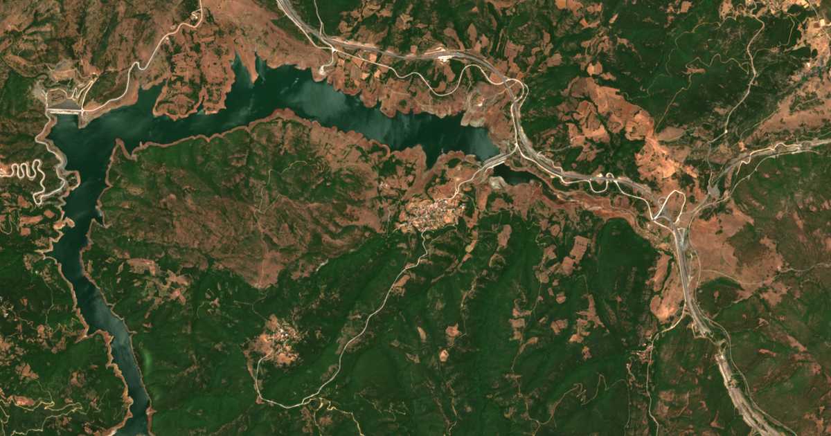Mapa por satélite de Káto Ktiméni