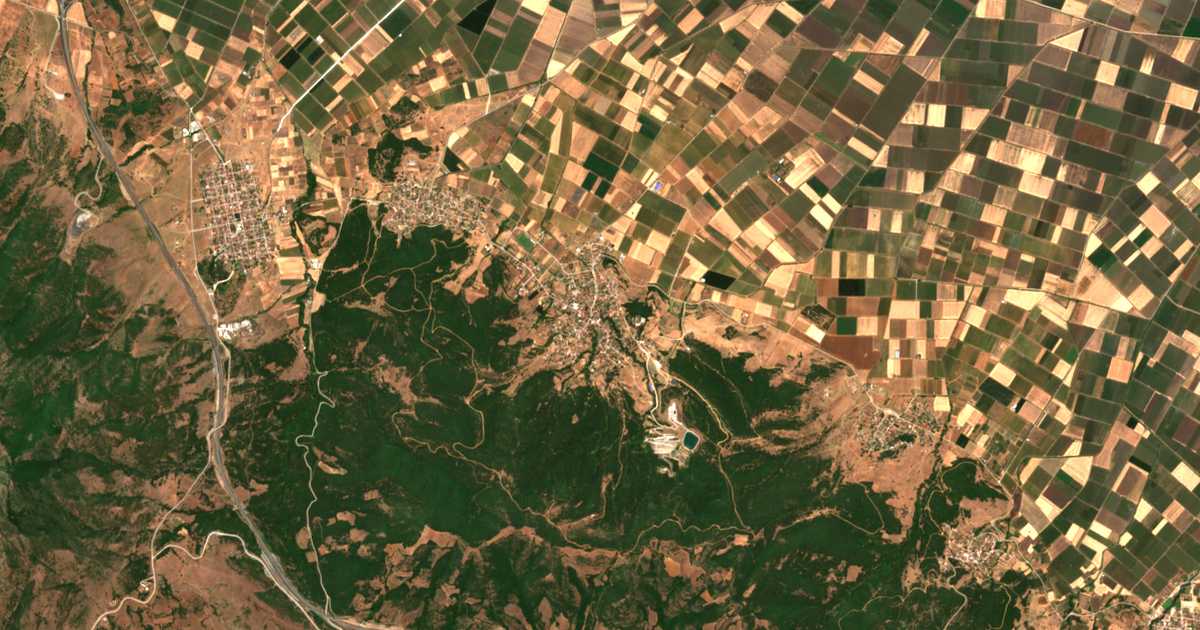 Mapa por satélite de Leontárion