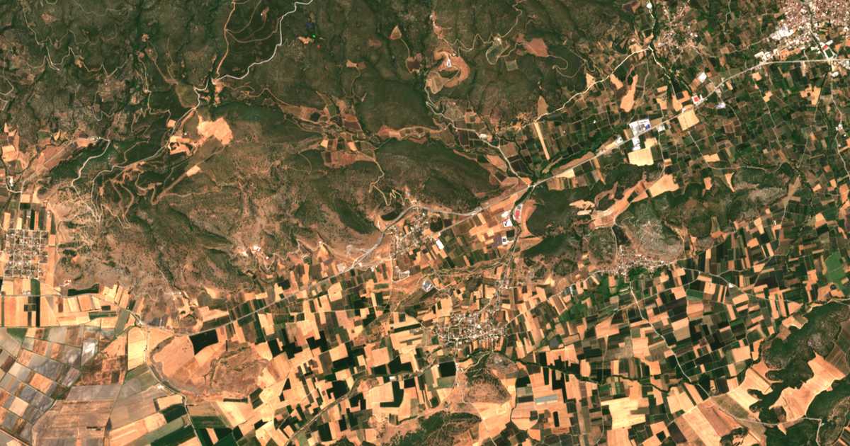 Mapa por satélite de Gerakárion