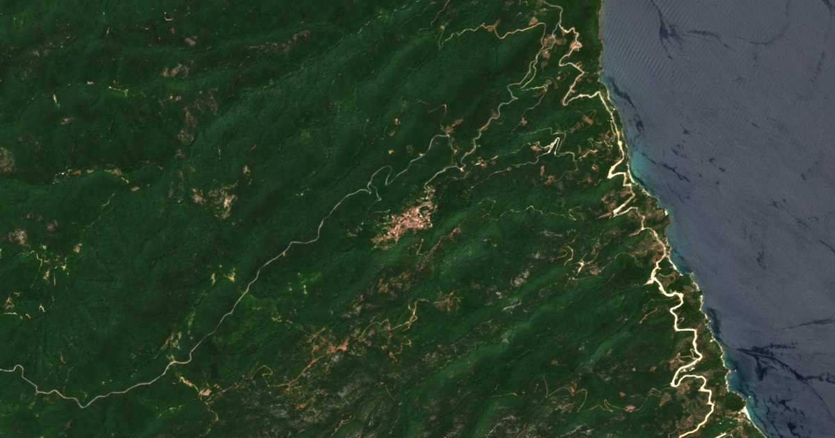 Mapa por satélite de Sklíthron