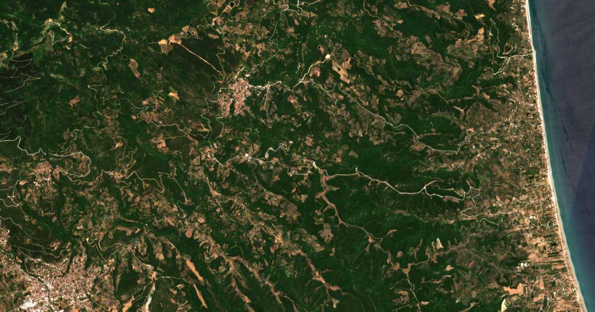 Mapa por satélite de Sotirítsa
