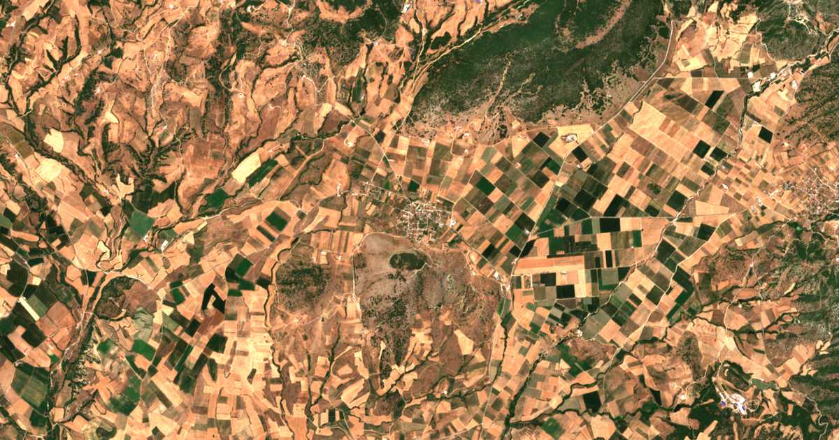 Mapa por satélite de Dólice