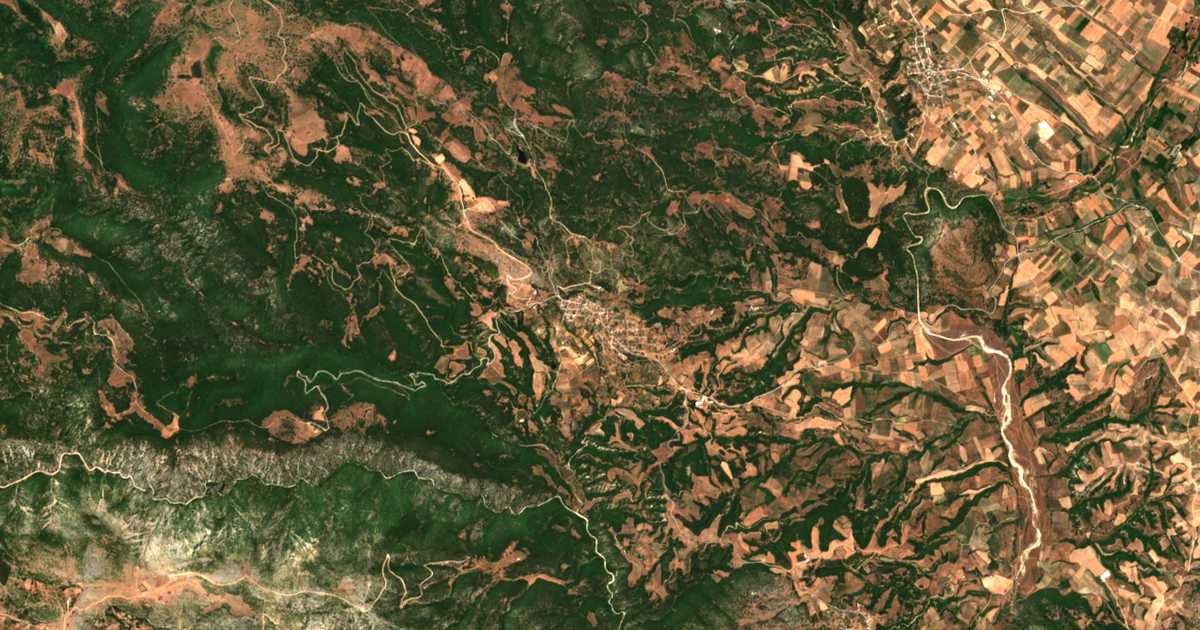Mapa por satélite de Giannotá