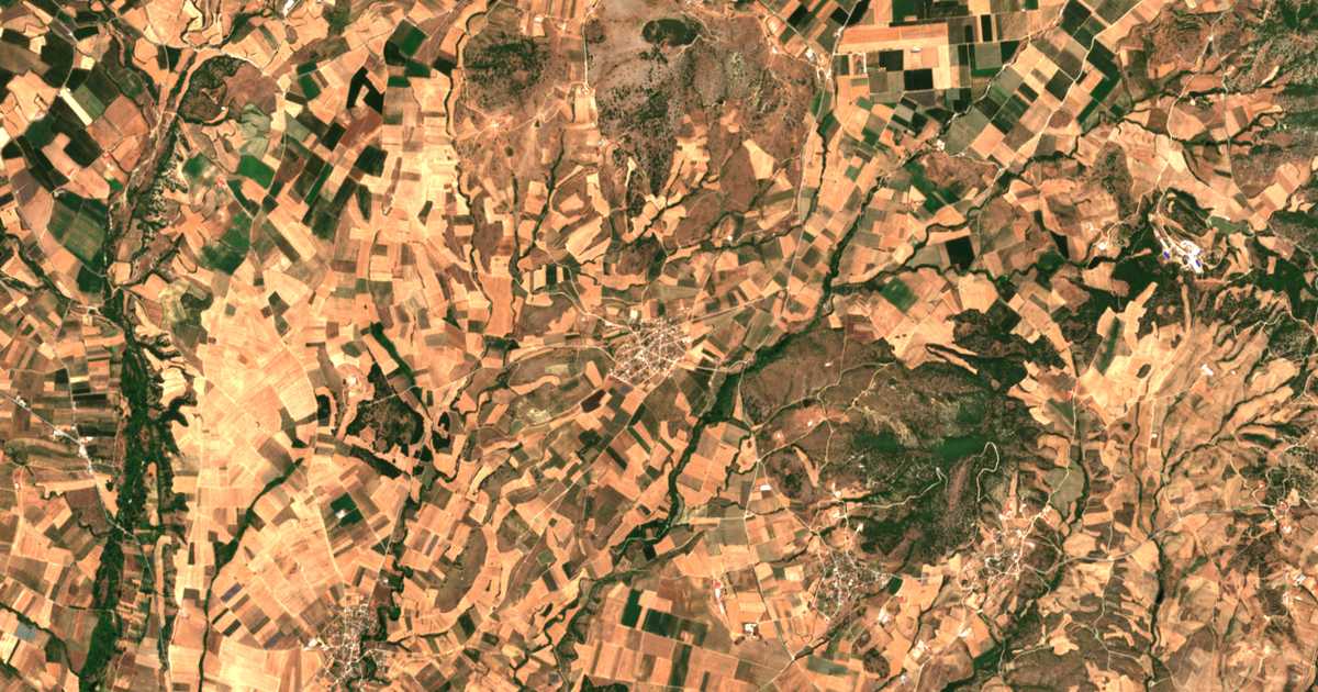 Mapa por satélite de Kokkinógeion