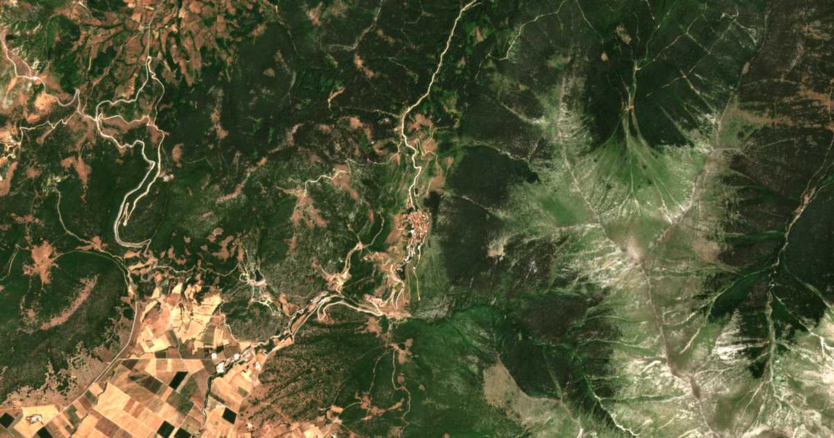 Mapa por satélite de Kokkinopilós