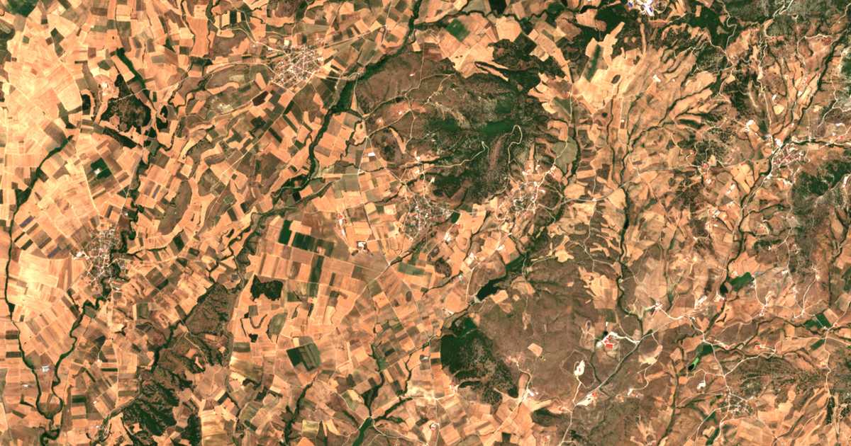 Mapa por satélite de Lófos