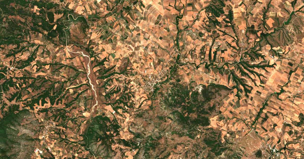 Mapa por satélite de Lykoúdion