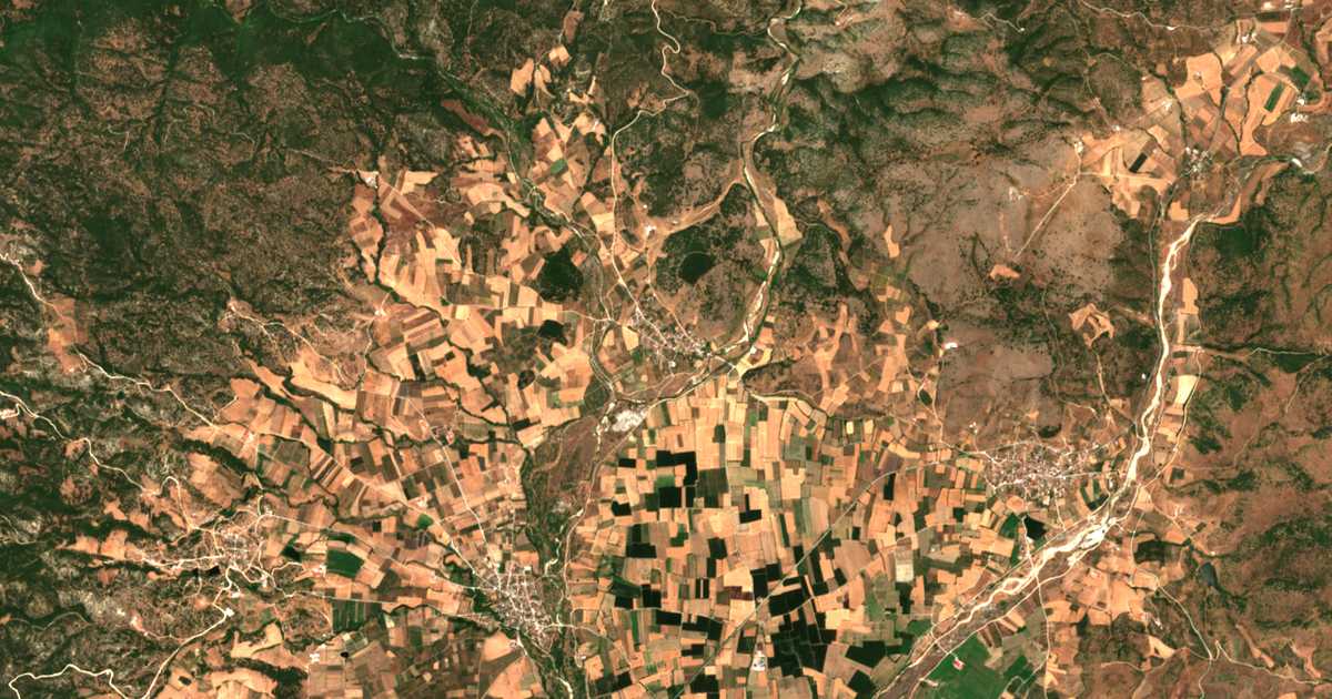 Mapa por satélite de Palaiókastron
