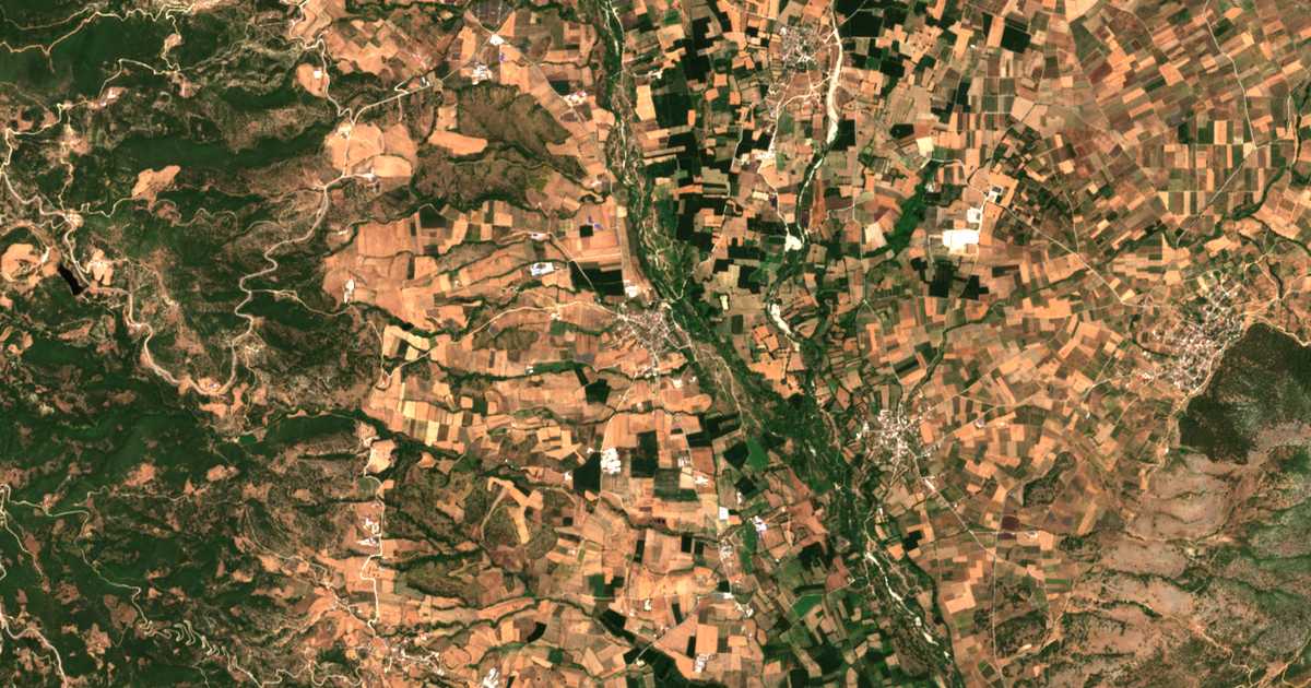 Mapa por satélite de Praitórion
