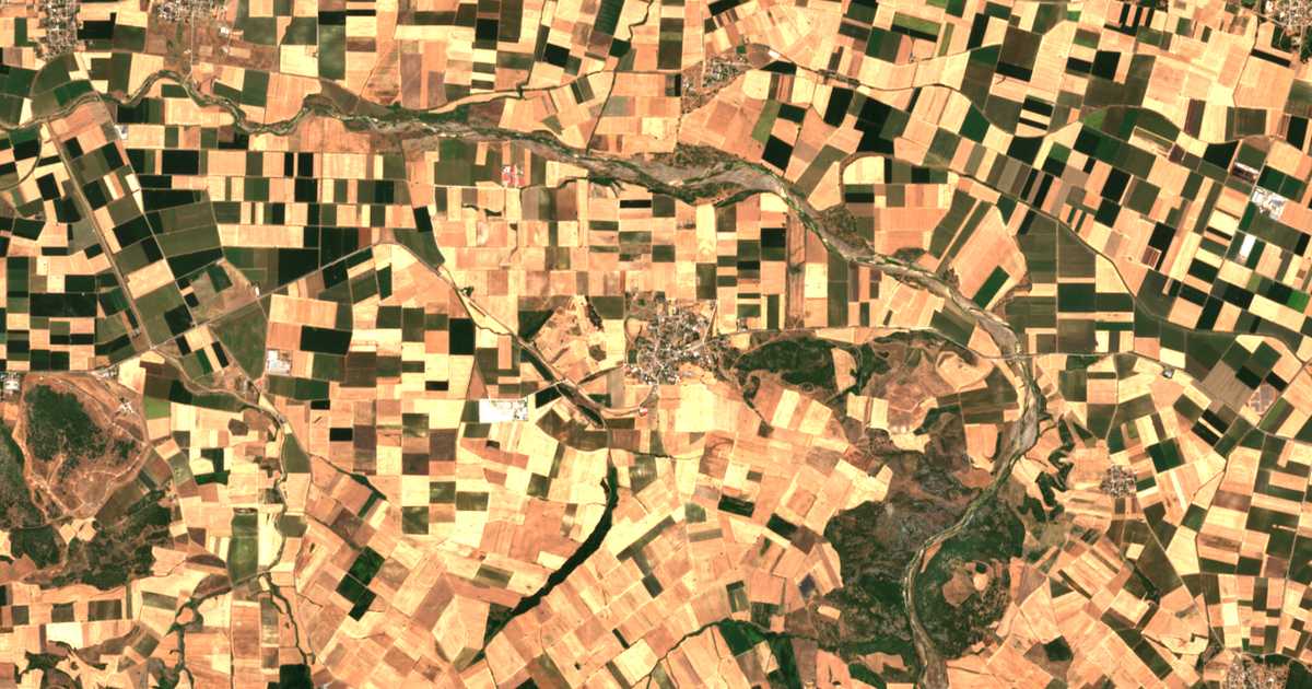Mapa por satélite de Ampeleía