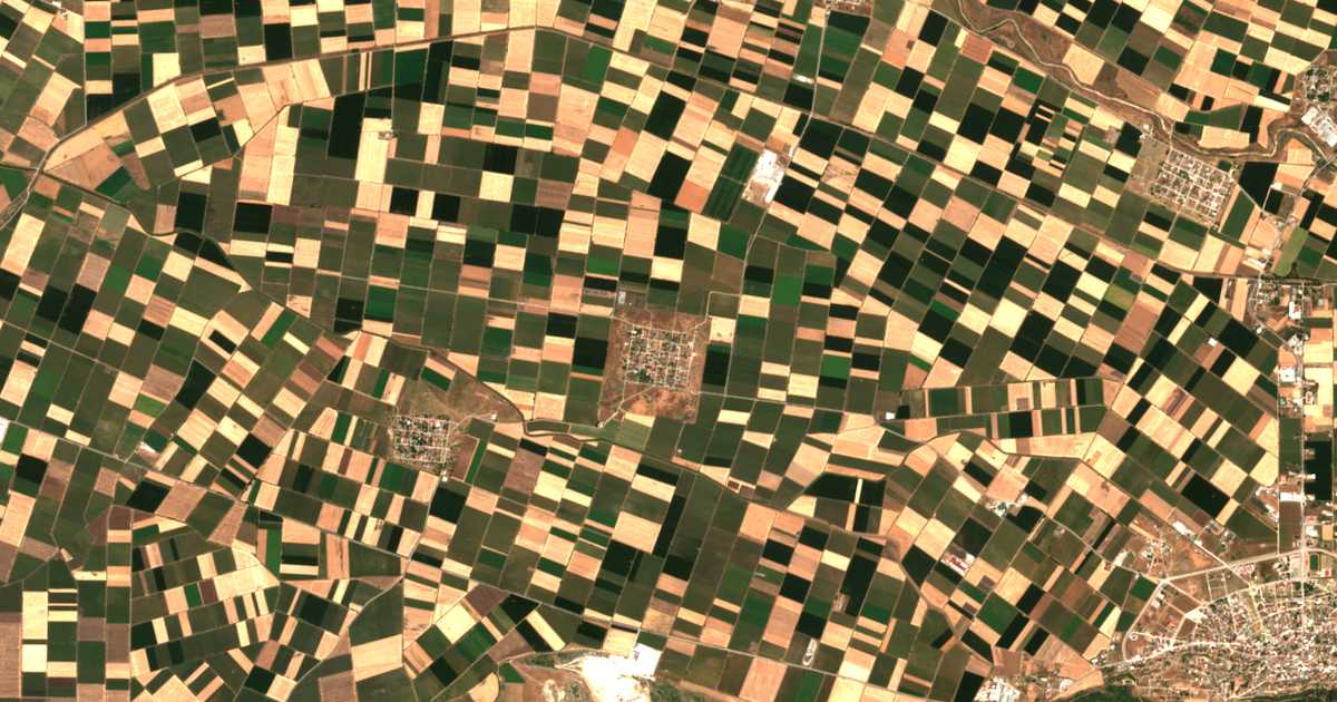 Mapa por satélite de Anochórion
