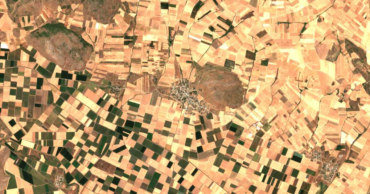 Mapa por satélite de Kríni