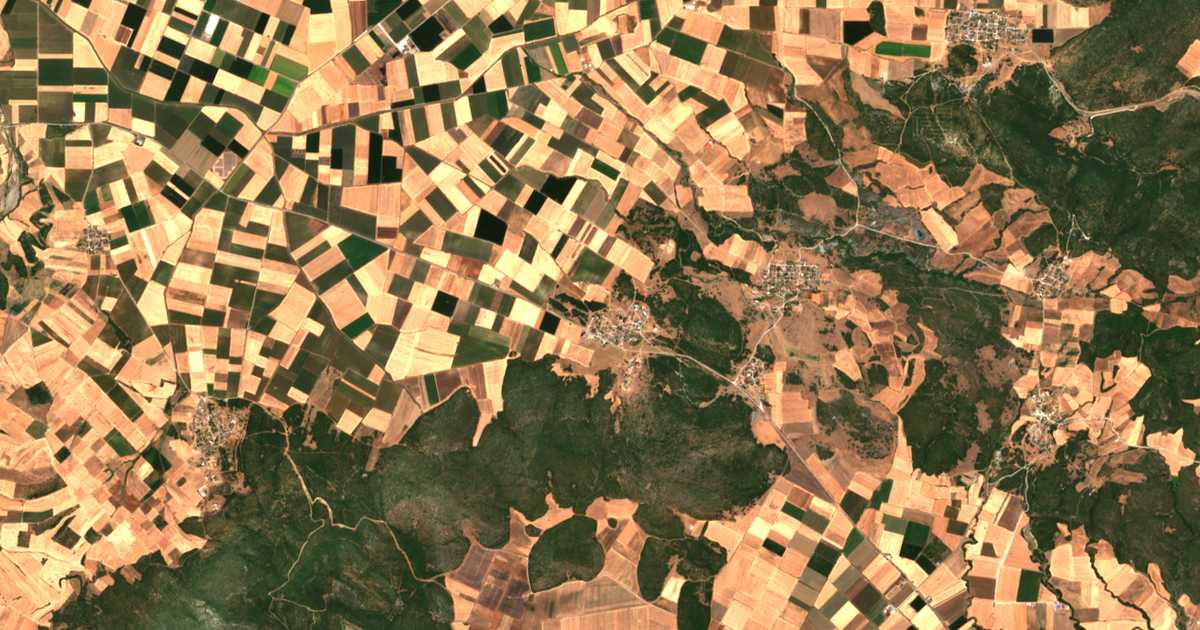 Mapa por satélite de Palaiómylos