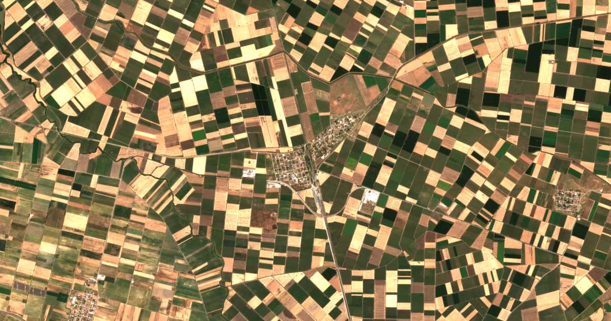 Mapa por satélite de Stavrós