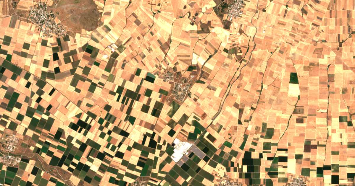 Mapa por satélite de Zoodóchos Pigí