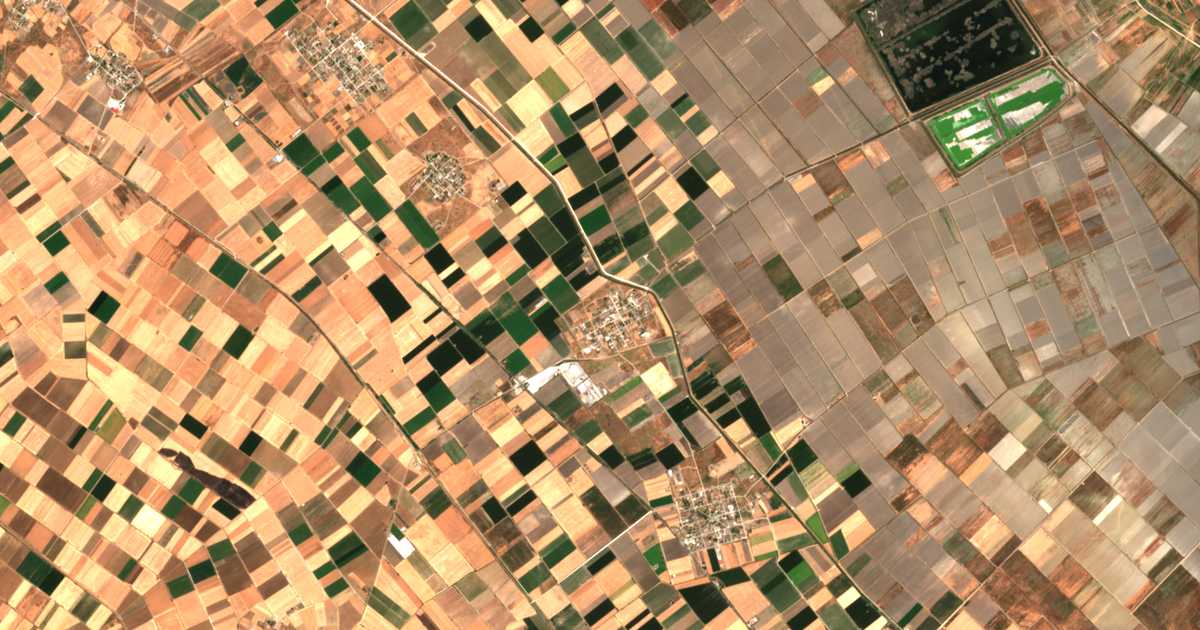 Mapa por satélite de Achílleion