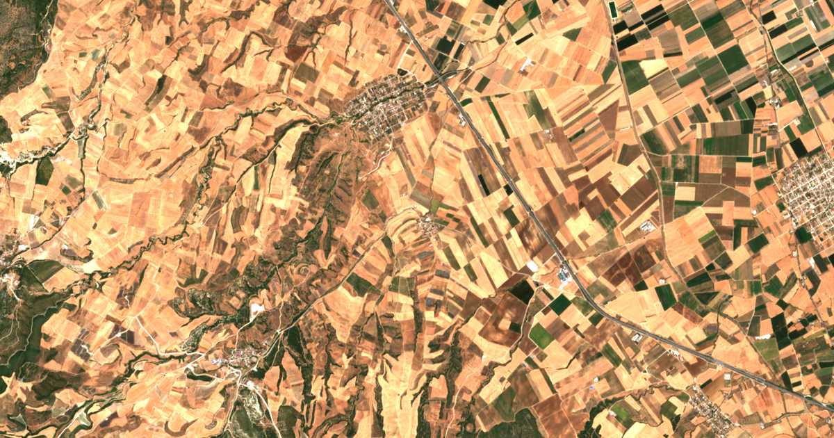 Mapa por satélite de Agrokípion