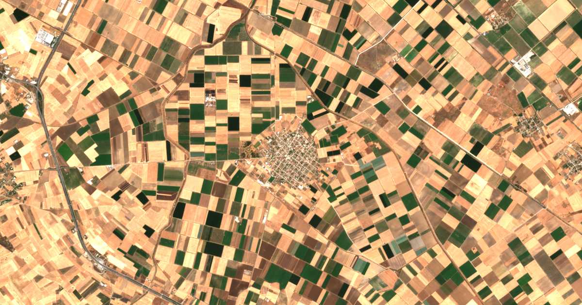 Mapa por satélite de Chálki