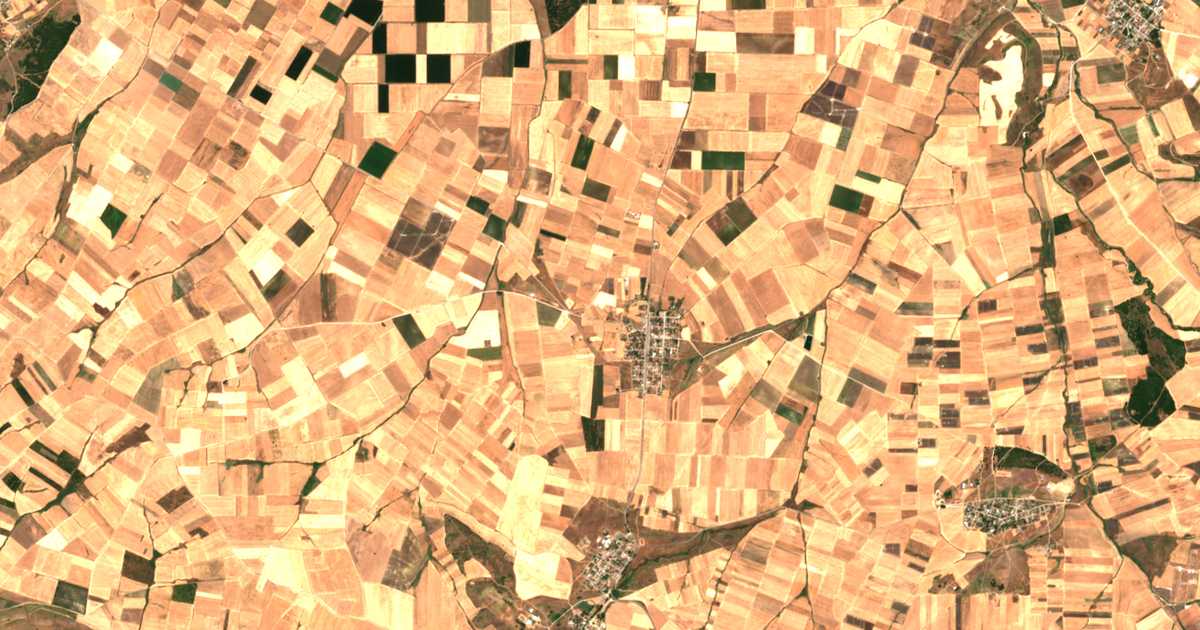Mapa por satélite de Chará