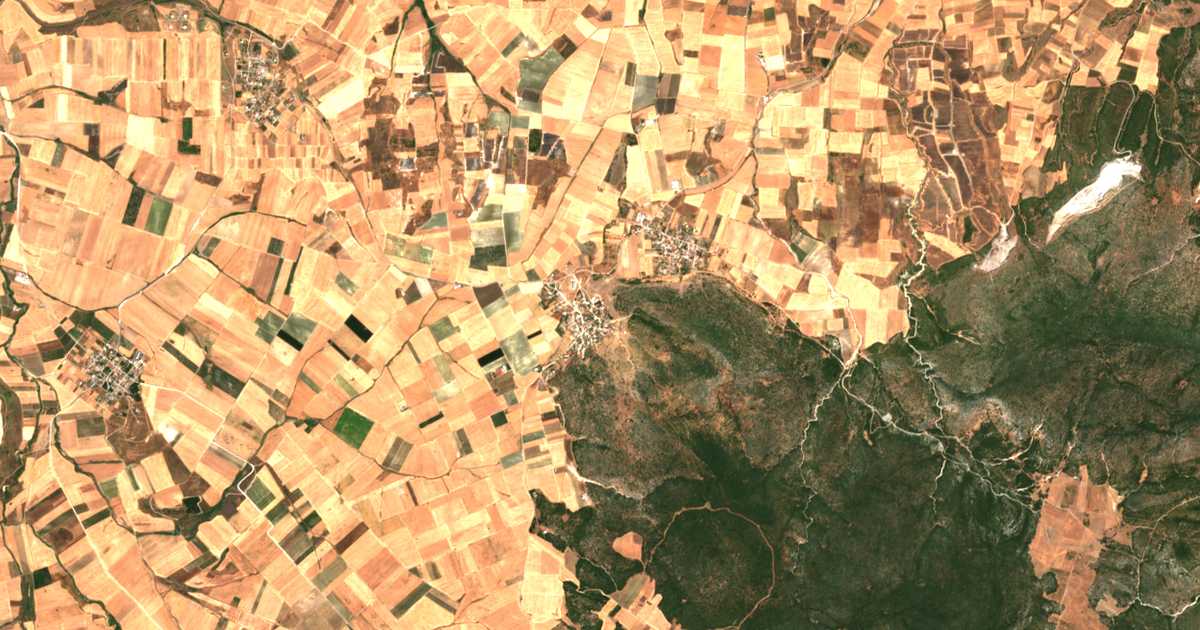 Mapa por satélite de Kalón Neró