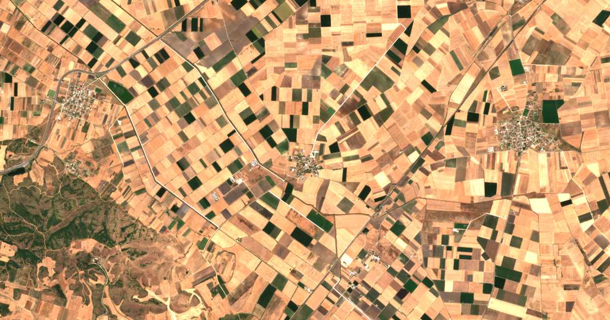 Mapa por satélite de Cranón