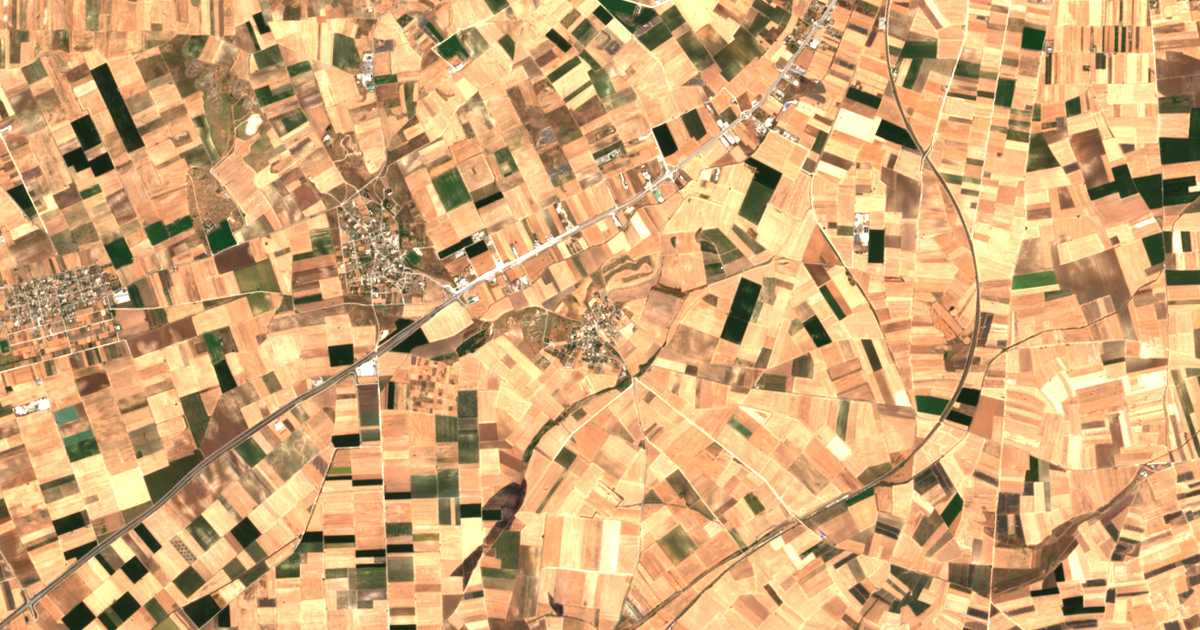 Mapa por satélite de Mesorráchi