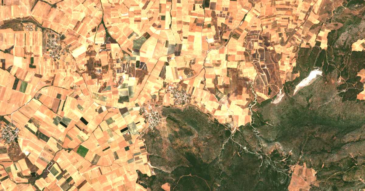 Mapa por satélite de Mýra
