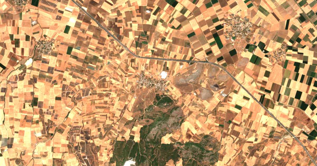 Mapa por satélite de Néon Perivólion