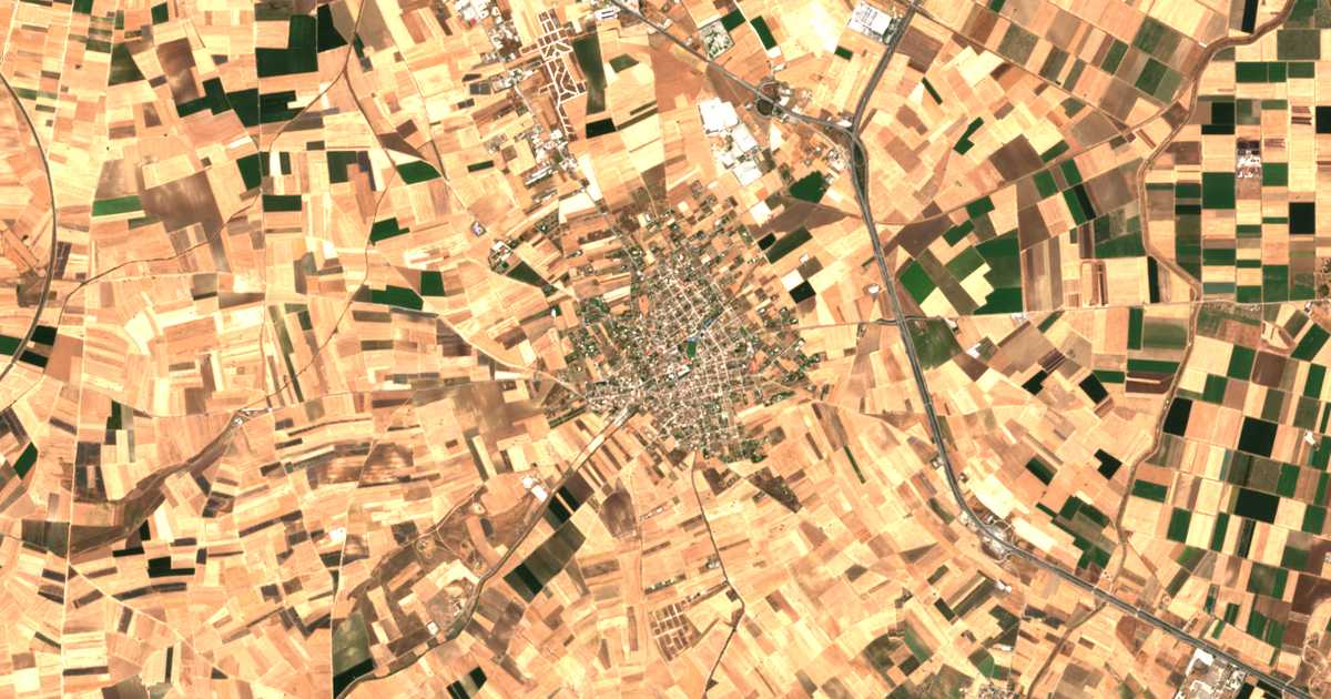 Mapa por satélite de Níkaia