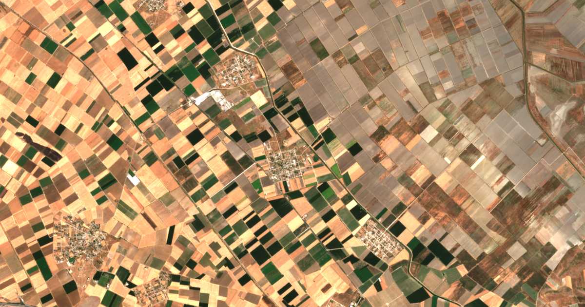 Mapa por satélite de Níki