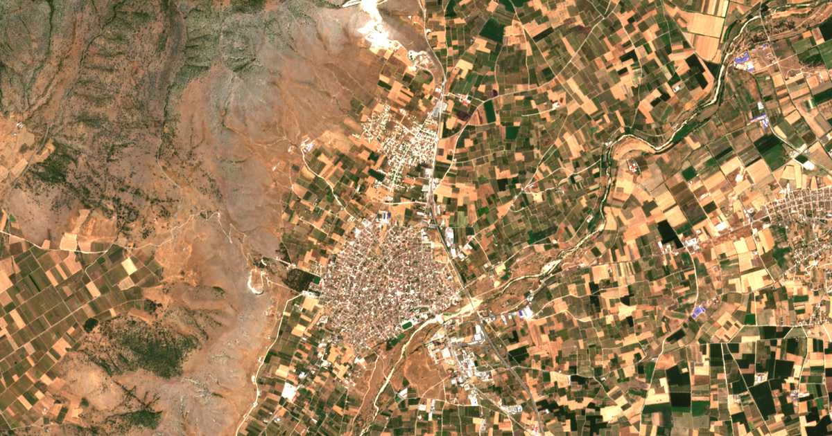 Mapa por satélite de Kritíri