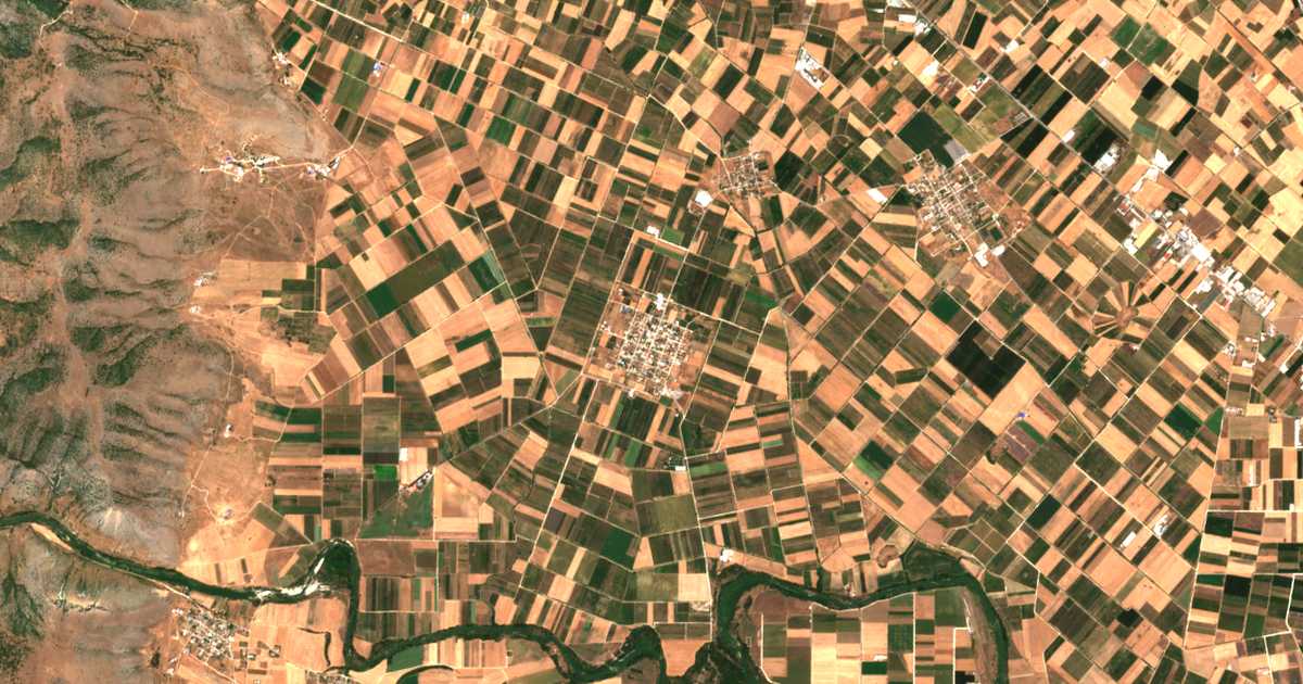 Mapa por satélite de Platanoúlia