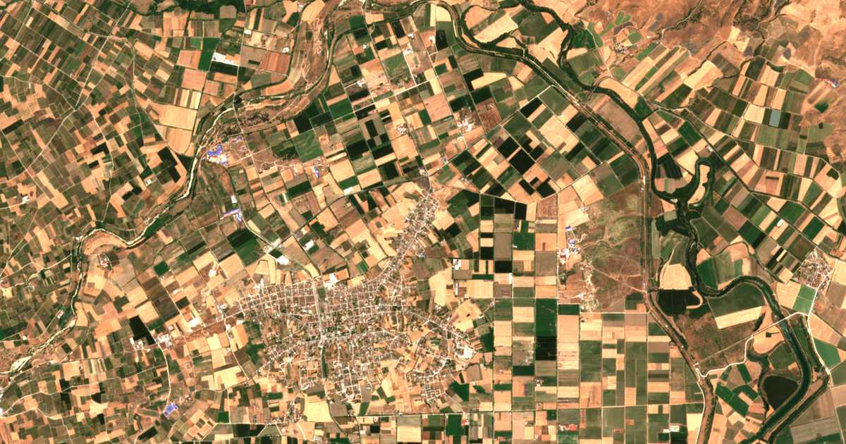 Mapa por satélite de Vryótopos