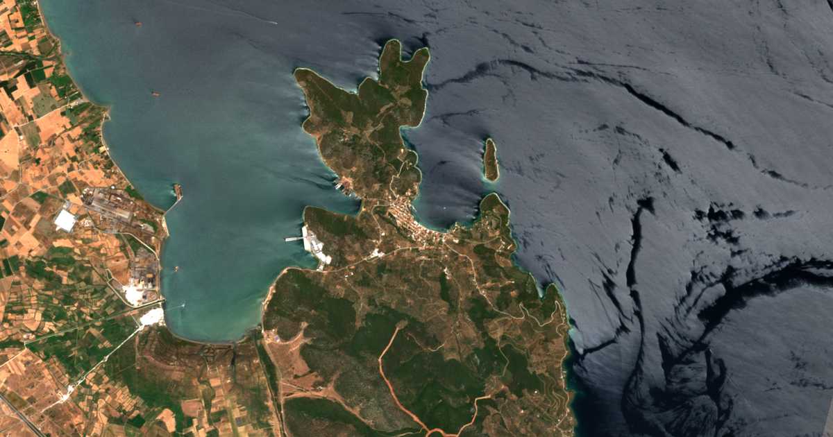 Mapa por satélite de Amaliápolis