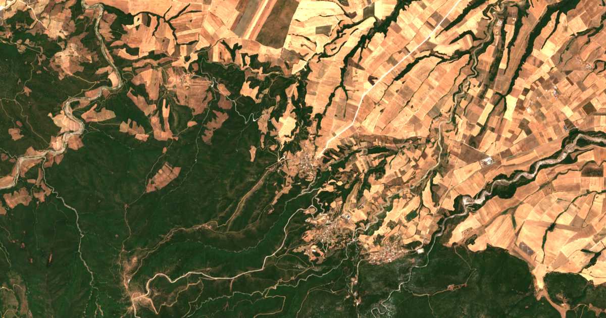 Mapa por satélite de Anthótopos