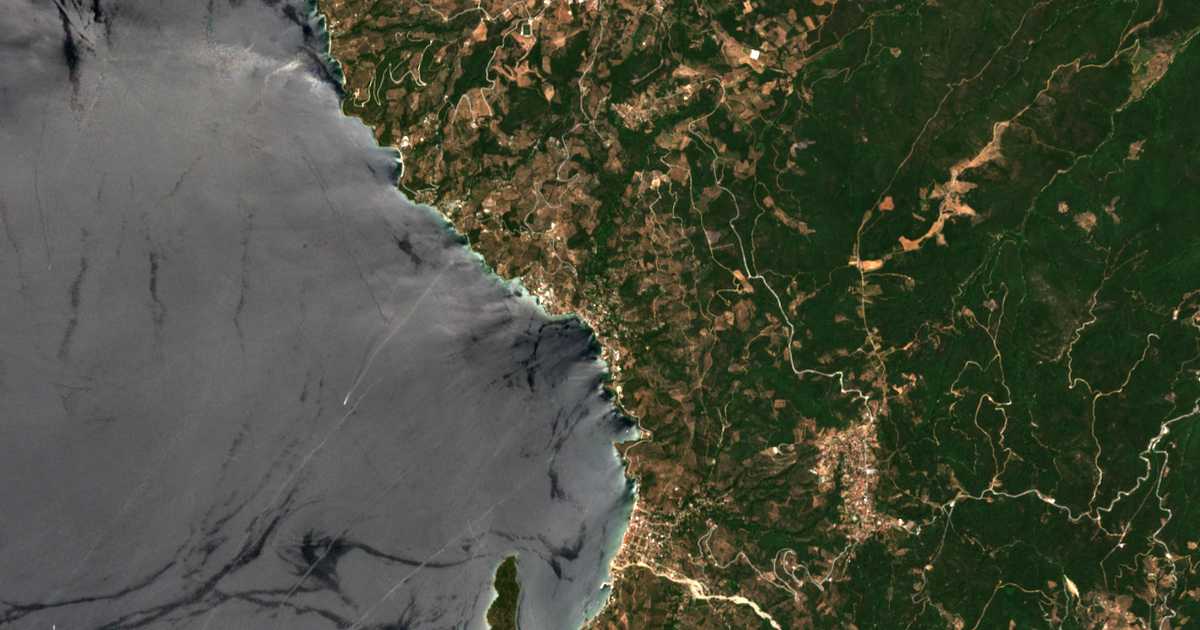 Mapa por satélite de Chórton