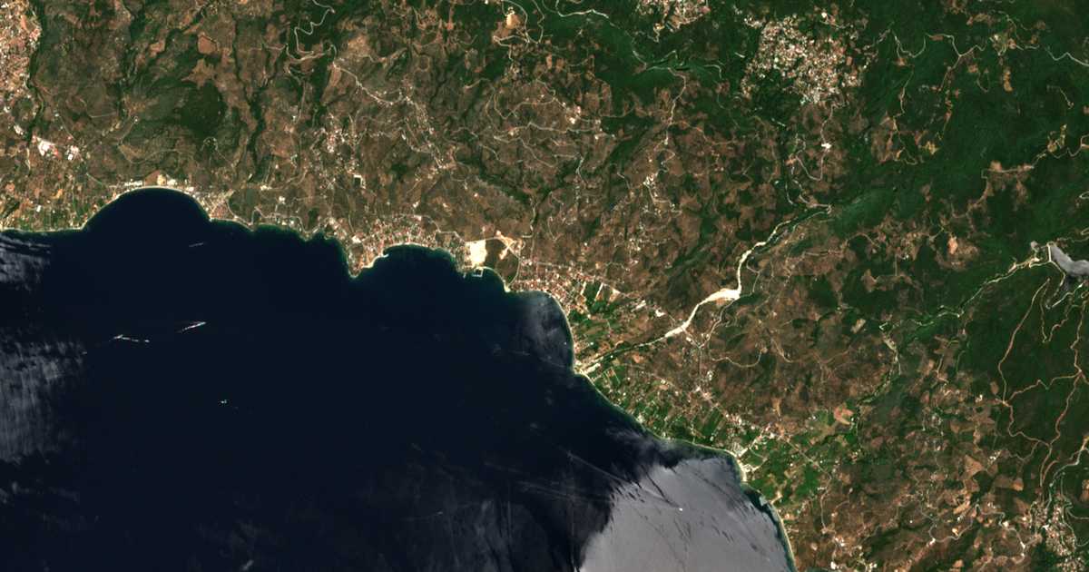 Mapa por satélite de Kalá Nerá