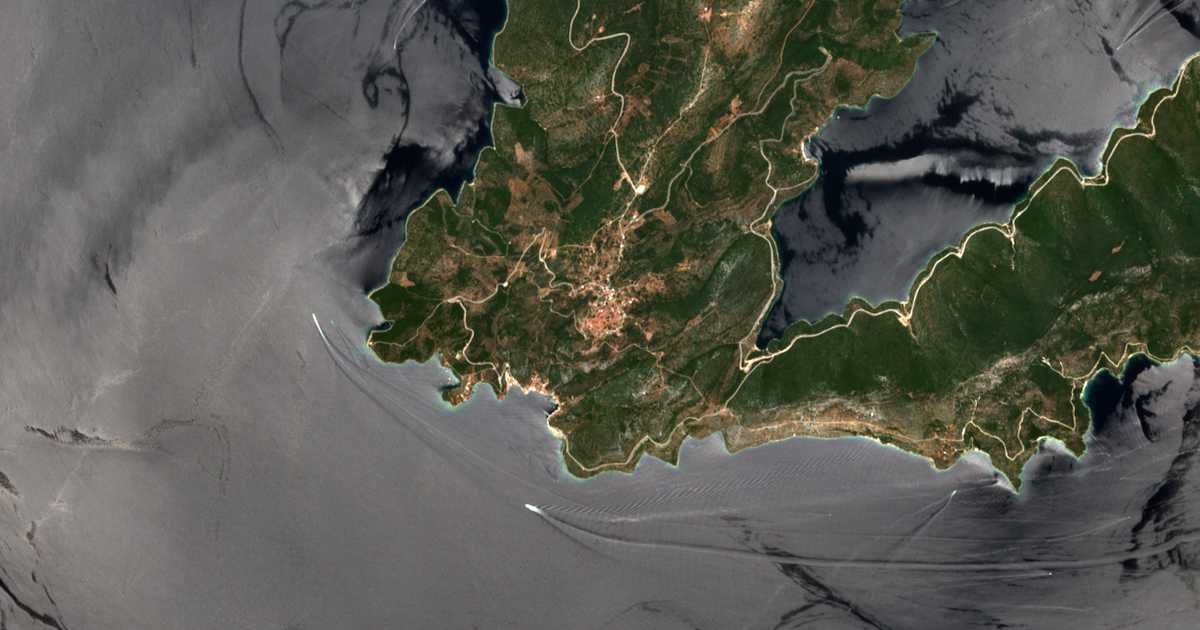 Mapa por satélite de Trikérion