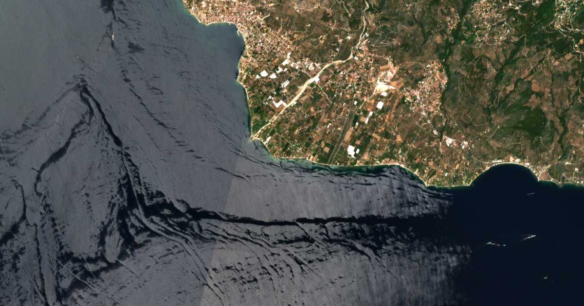 Mapa por satélite de Ágios Minás