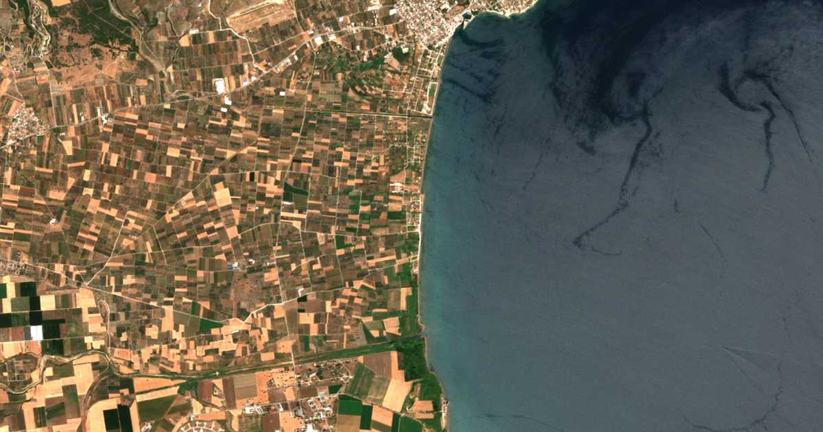 Mapa por satélite de Dimitriáda