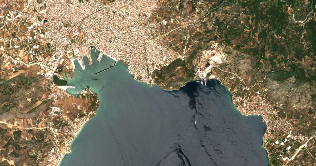 Mapa por satélite de Gorítsa