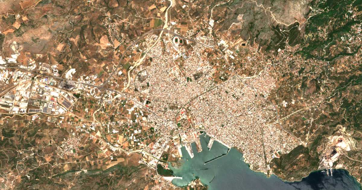Mapa por satélite de Nea Ionia